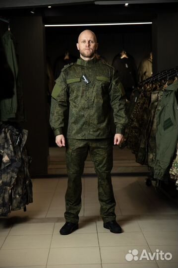 Костюм летний вкбо (вкпо), зелёная цифра