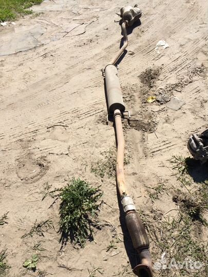 Выхлопной тракт, глушитель, резонатор Astra H