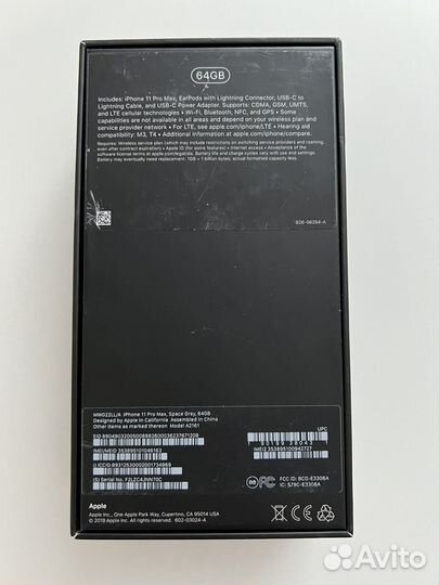 iPhone 11 Pro Max, 64 ГБ