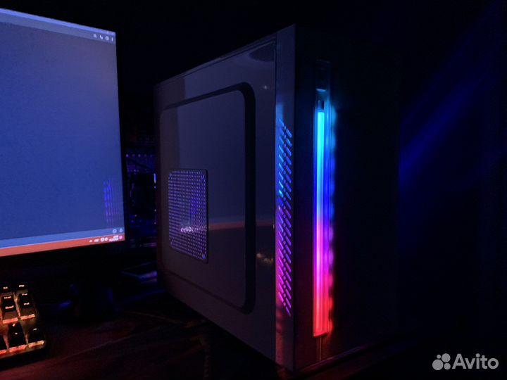 Игровой компьютер intel 8ядер+rx580 8gb