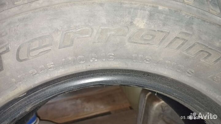 Bfgoodrich All-Terrain T/A 245/70 R16