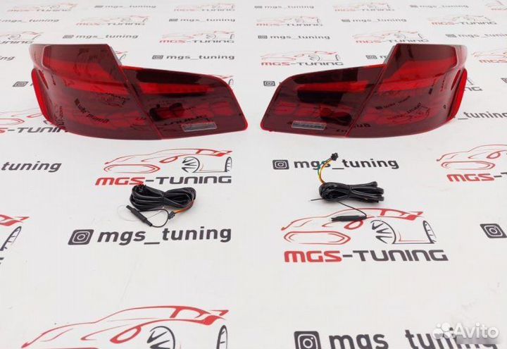 Задние фонари BMW 5 f10 стиль M4 CS/GTS Рест