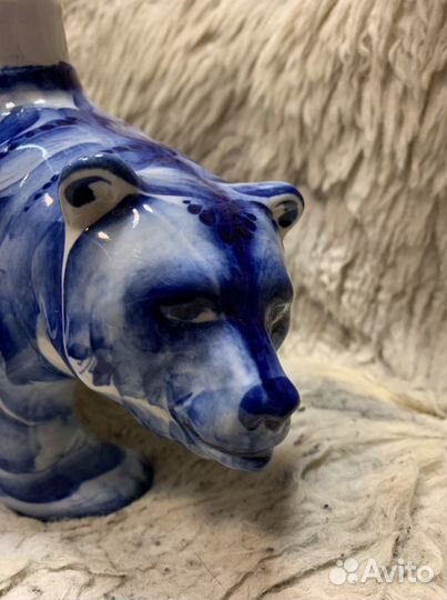 Штоф Медведь с медвежонком