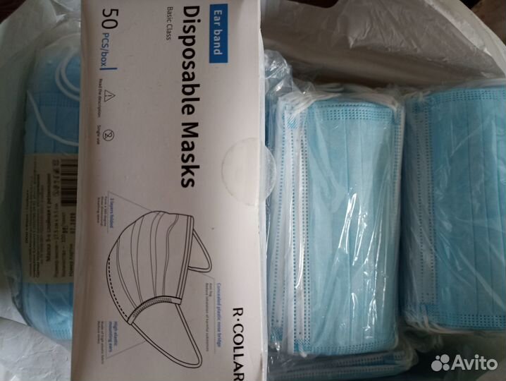 Маска одноразовая медицинская