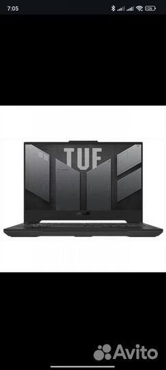 Ноутбук asus TUF Gaming A15 FA507NU-LP101