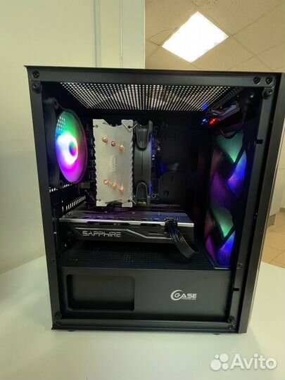 Игровой компьютер Xeon 2650v2 / Rx 570 8GB / 32Gb