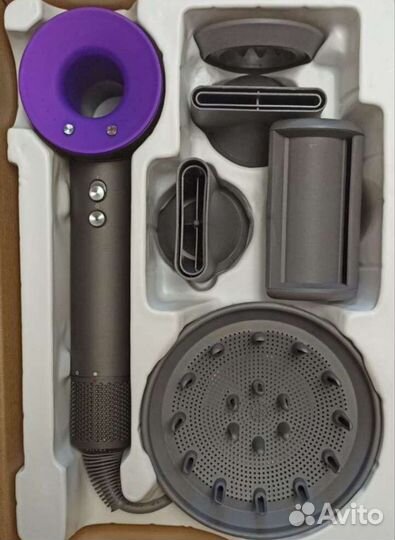 Фен Dyson Super hair dryer. Фиолетовый, шнур 2,7 м