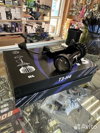 Лед лампы с линзой