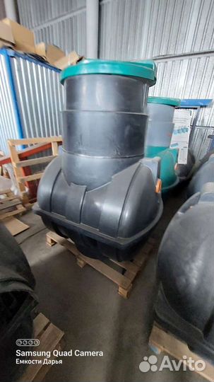 Емкость пластиковая под кас дку воду 1тонна до 10