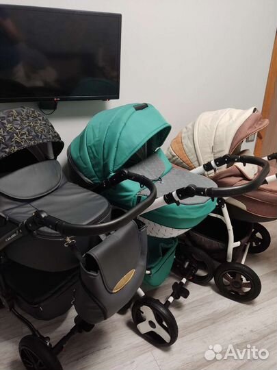 Коляски 2 в 1 (3в1) с пробегом б/у