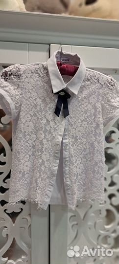 Школьная блузка 140