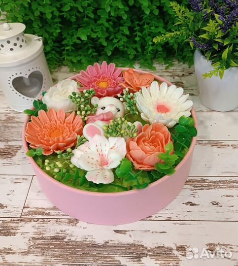 Мыло ручной работы (подарочный набор) №1