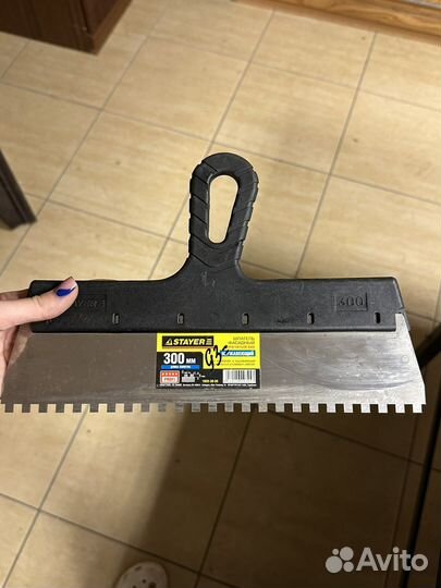 Шпатели фасадные stayer ровные и ребристые