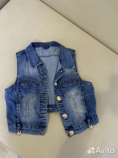 Жилетка для девочки школьная 134 140