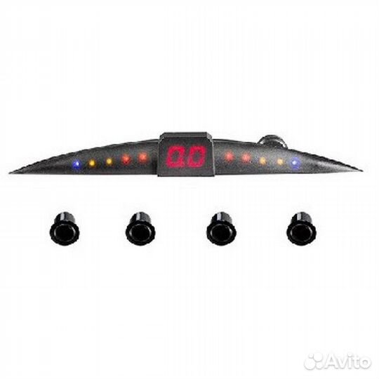 Парктроник Interpower IP-422 (на 4 датчика) черный