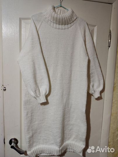 Платье вязаное ручная работа