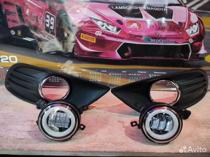 Птф на ford focus 2 рестайлинг с рамками