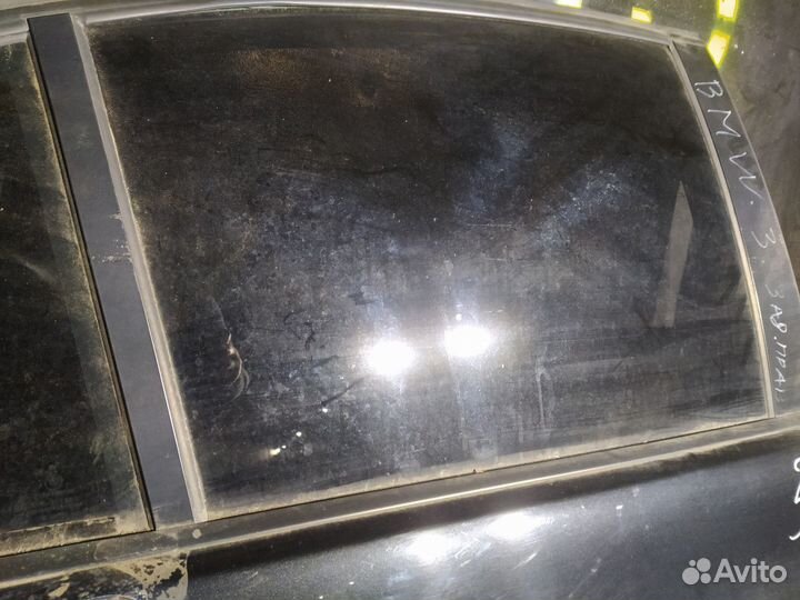 Стекло двери задней правой BMW 3