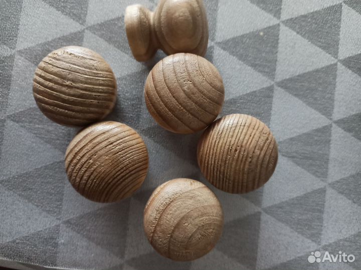 Деревянные мебельные ручки