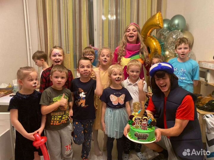 Аниматор на детский праздник,Шоу,Квесты.Сертолово