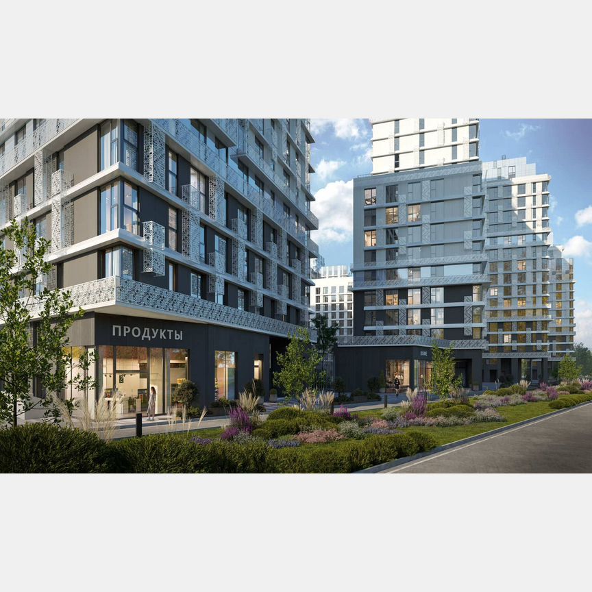 3-к. квартира, 71 м², 12/23 эт.