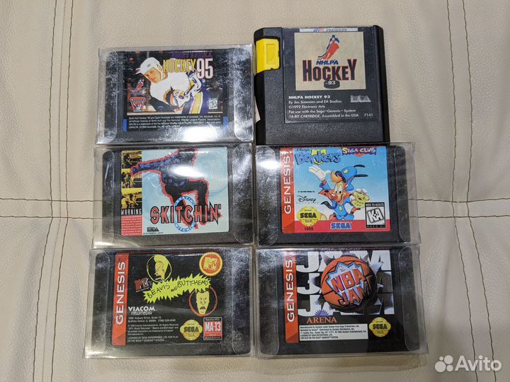 Картриджи sega