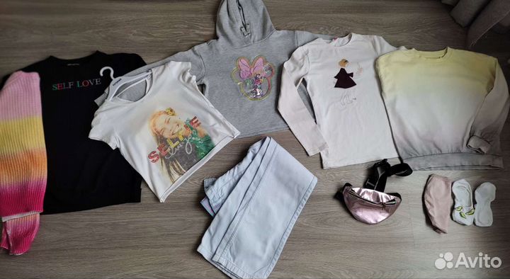 Одежда пакетом 9-10 лет