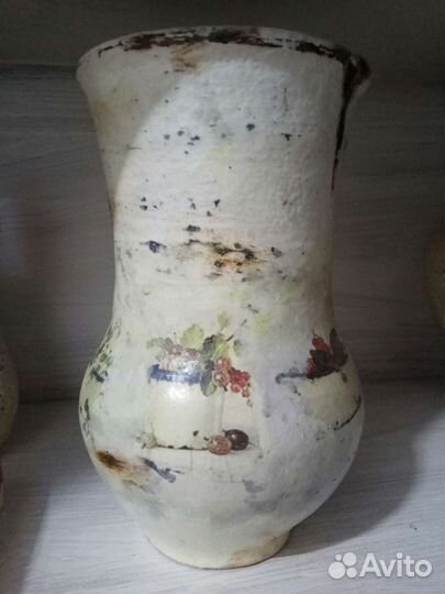 Ваза крынка старинная