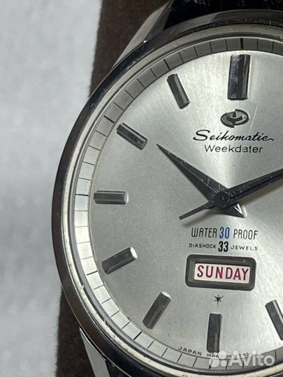 Seiko Seikomatic Weekdater J13080 1963 год