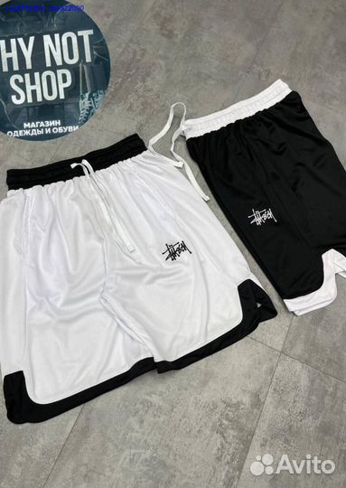 Шорты Nike x Stussy Dri-Fit Новые (Арт.69346)