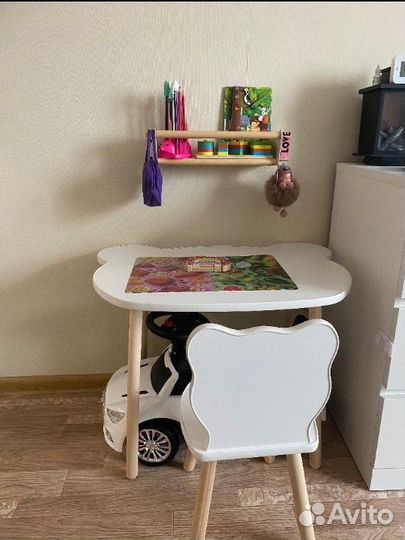 Полка Икеа неребю настенная