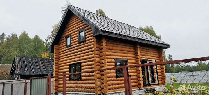 Срубы домов и бань