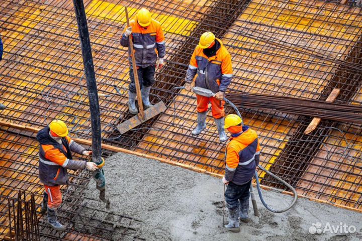 Бетонщик. Вахта в Москве с проживанием и питанием