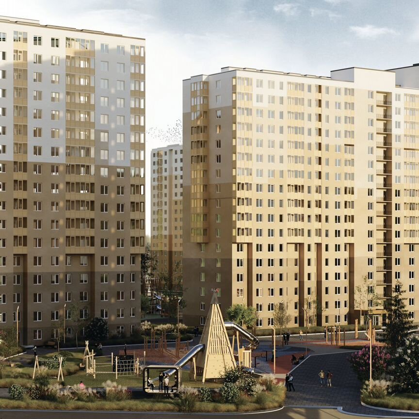 1-к. квартира, 32,9 м², 15/17 эт.