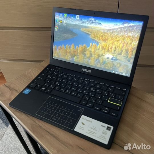 Ноутбук Asus E210M черный