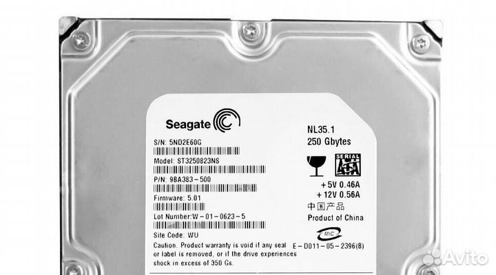 Жесткий диск Seagate ST3250823NS 250Gb SATA 3,5