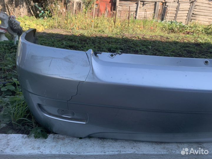 Задний бампер priora хэтчбек