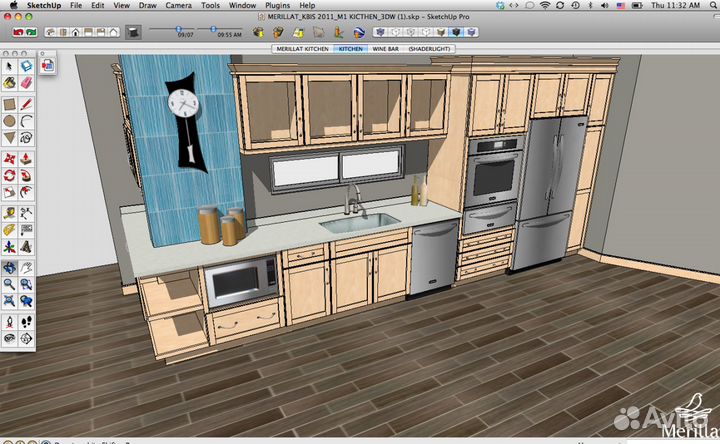 Проекты, чертежи в Автокад, Скетчап. Обучение