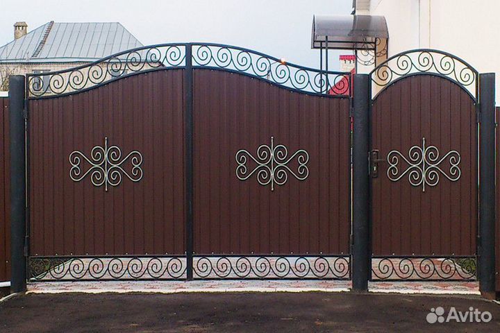 Кованые ворота