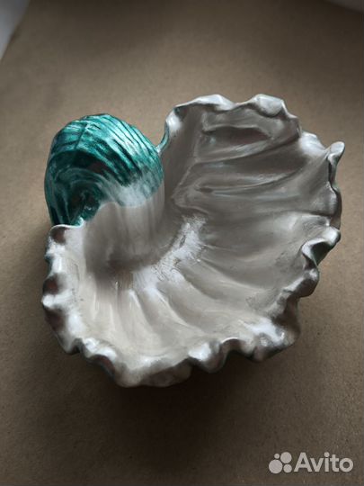 Гипсовая шкатулка