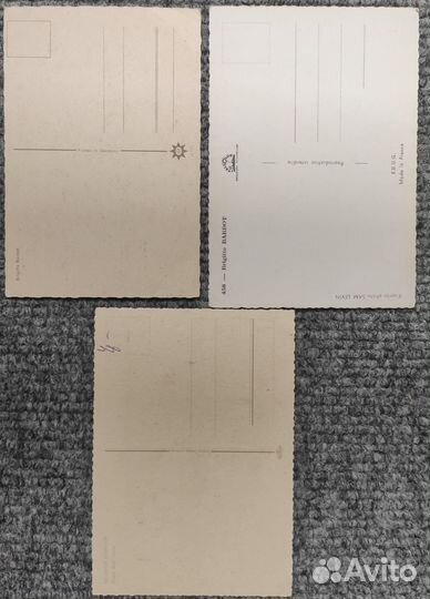 Открытки артистов зарубежного кино