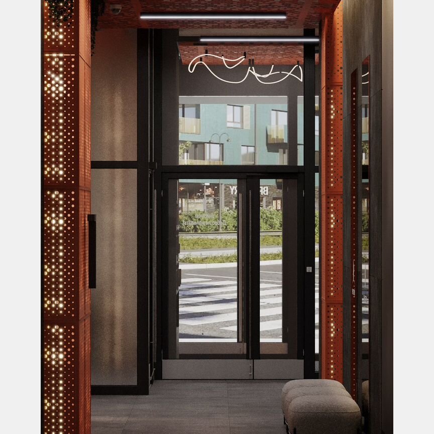 1-к. квартира, 45,4 м², 2/5 эт.