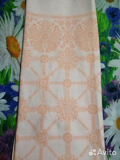 Льняные скатерти, полотенца СССР