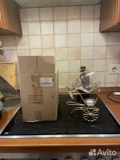 Новый бокал для коньяка с подогревом