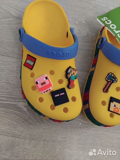 Crocs lego minecraft j1, j2