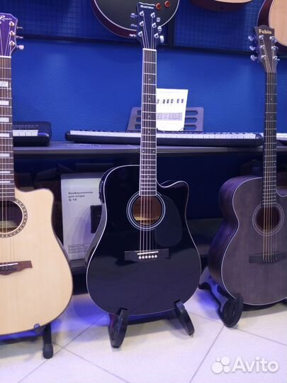 Martinez FAW-702CEQ B гитара электроакустическая