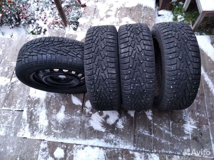 Колеса зимние 205/55 R 16 с дисками на toyota