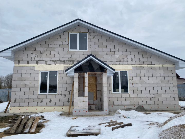 Дом 160 м² на участке 15 сот.