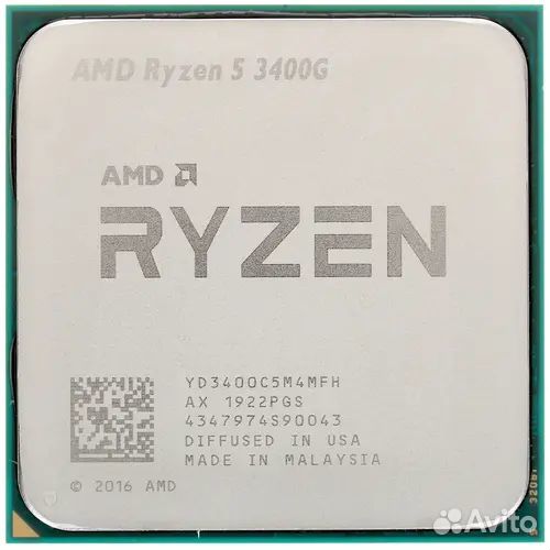 Процессор AMD Ryzen 5 3400G
