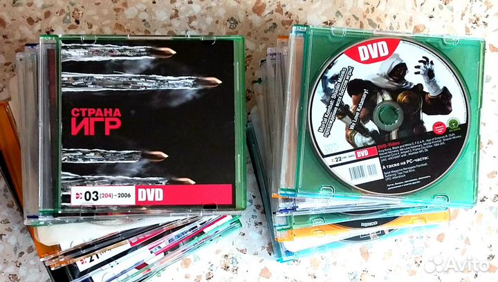 DVD диски. Страна игр. Навигатор игр. 2004-2006 г